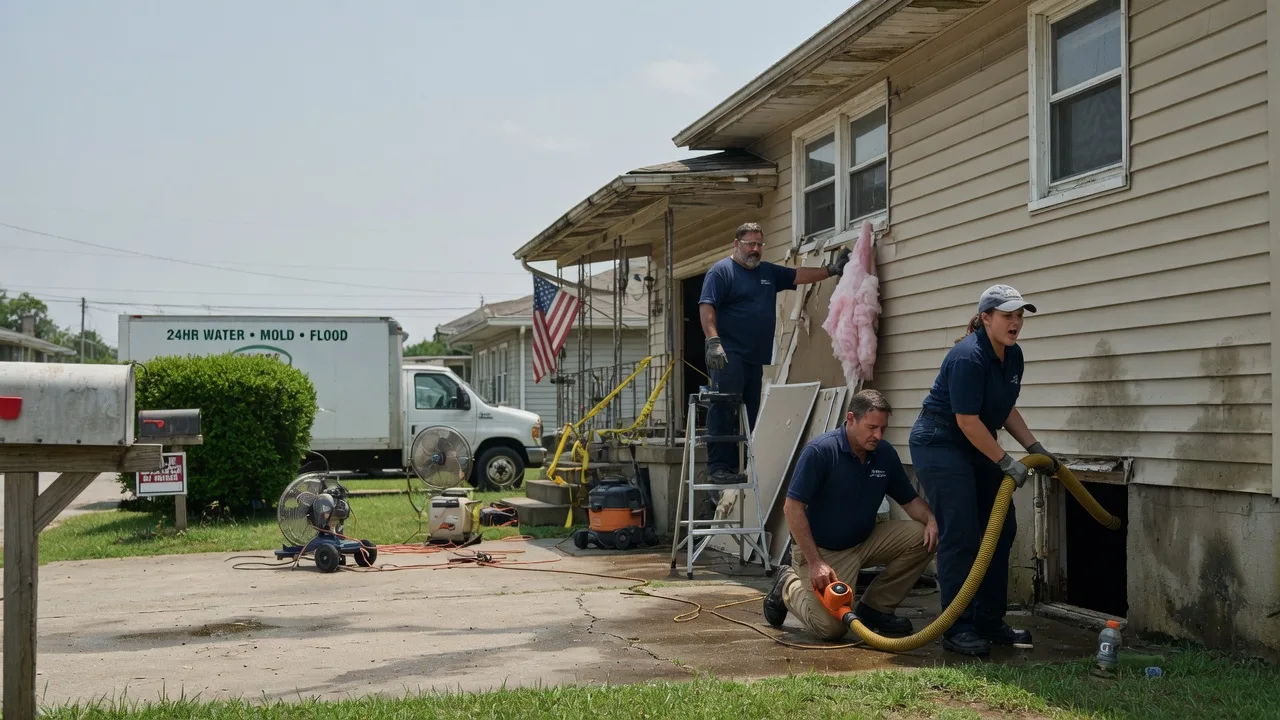 Water Damage Repair in Milledgeville, IL near me
